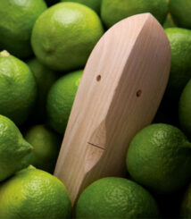 Decoration wooden present - Afbeelding 4
